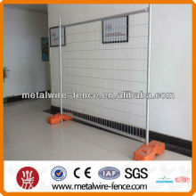 solid metal temporary fence panel